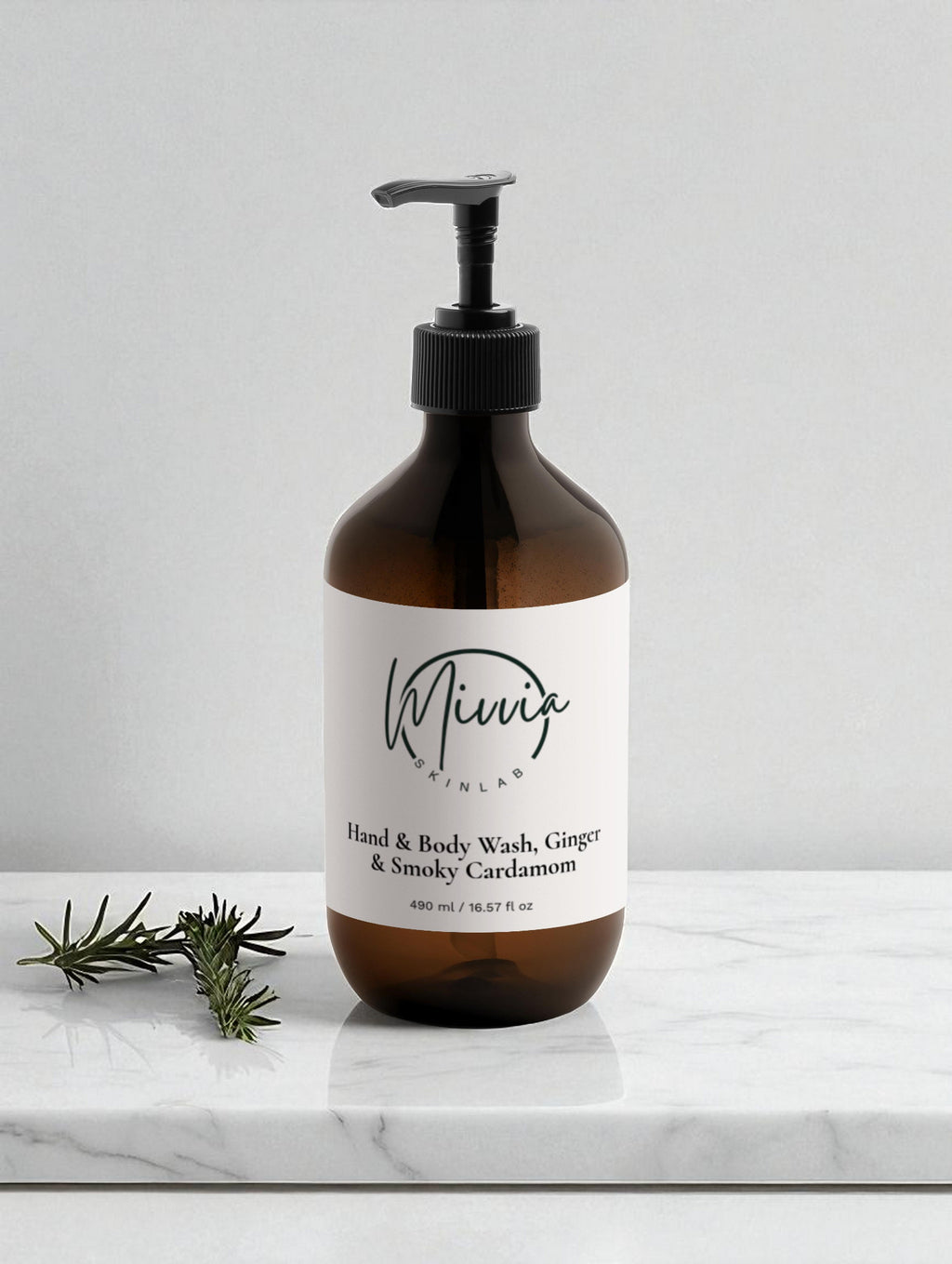 Hand & Body Wash, Ginger & Smoky Cardamom
