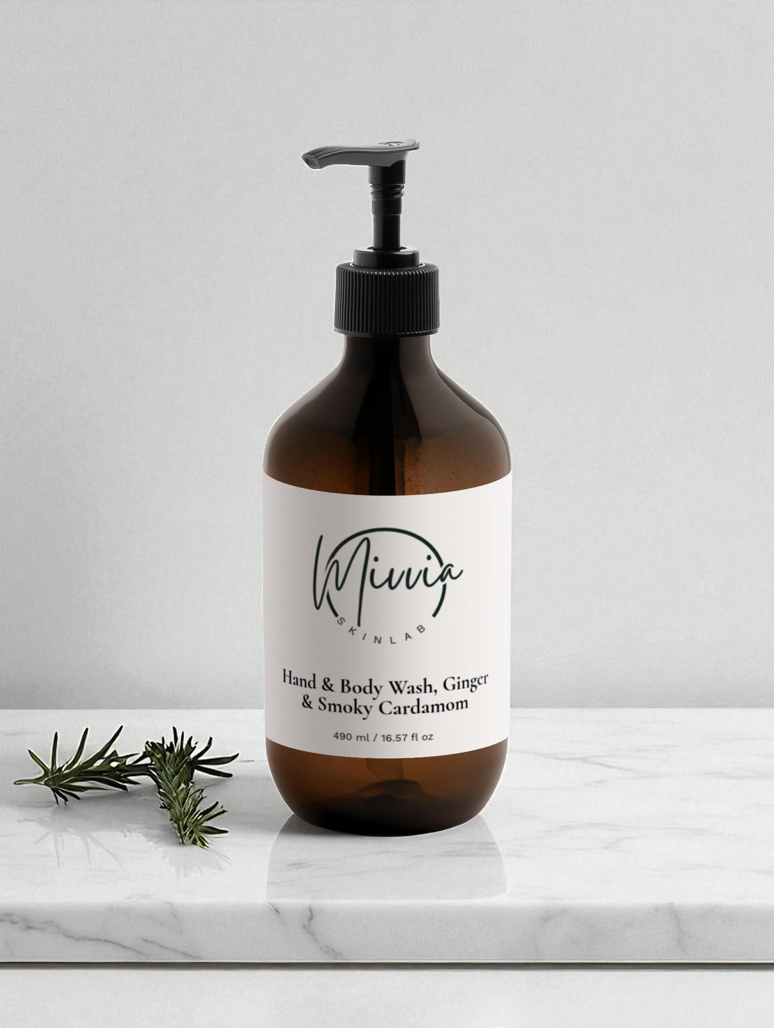Hand & Body Wash, Ginger & Smoky Cardamom