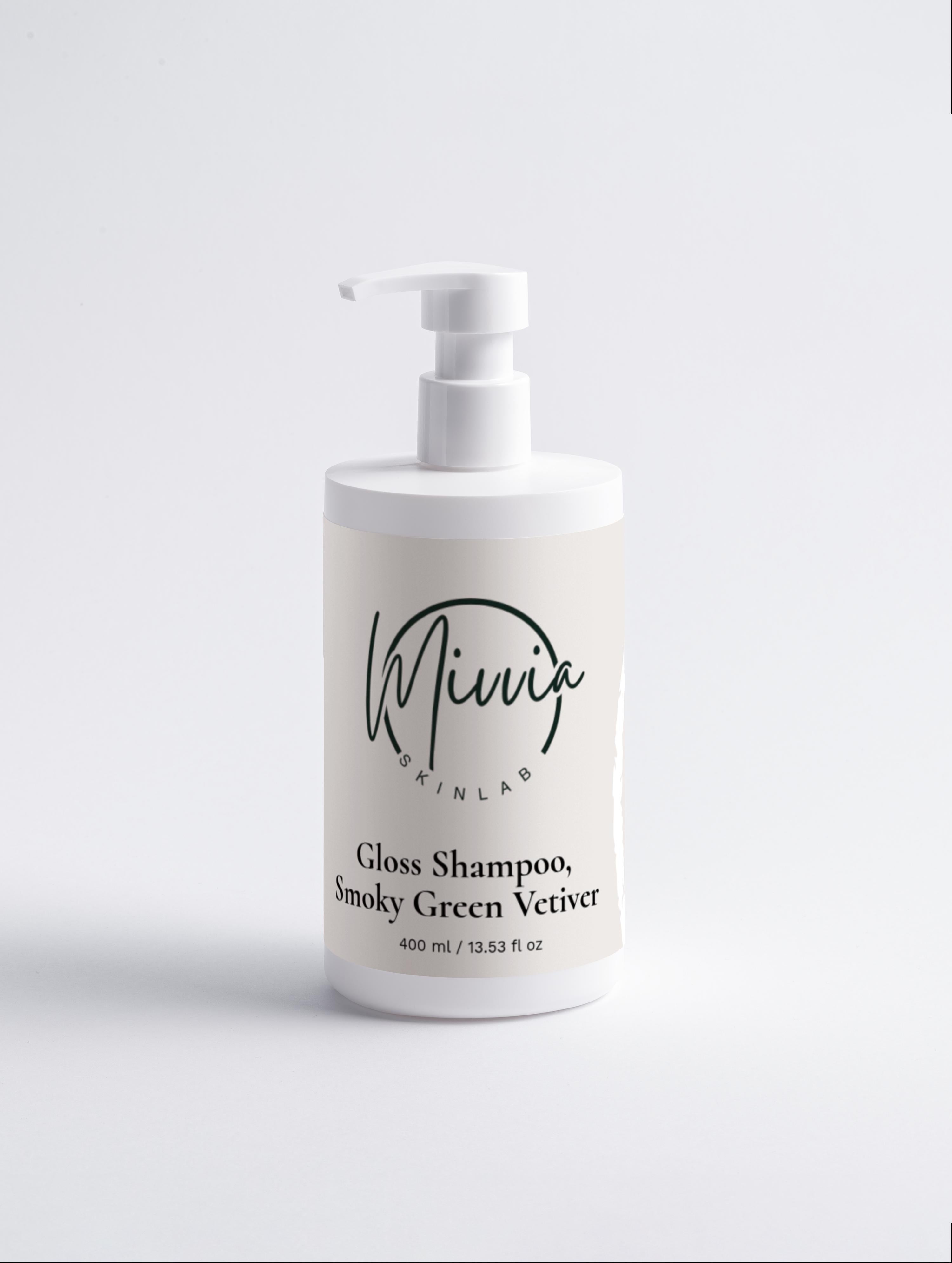 Gloss Shampoo, Smoky Green Vetiver