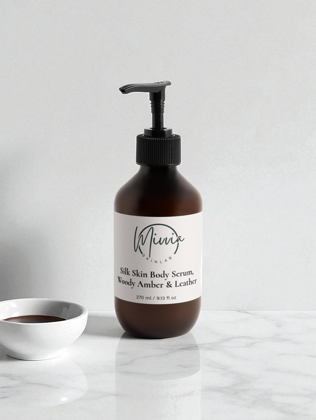 Silk Skin Body Serum, Woody Amber & Leather