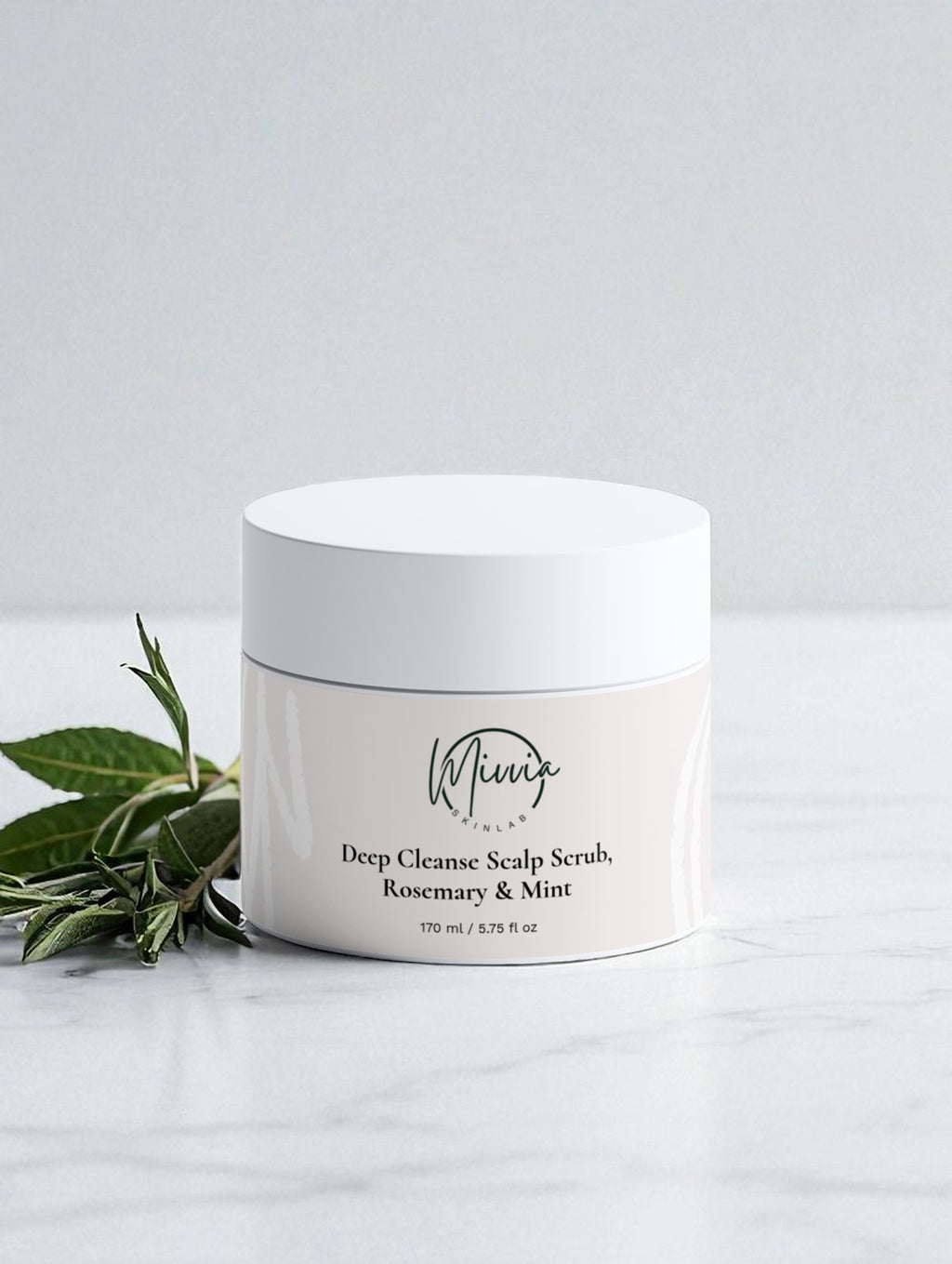 Deep Cleanse Scalp Scrub, Rosemary & Mint