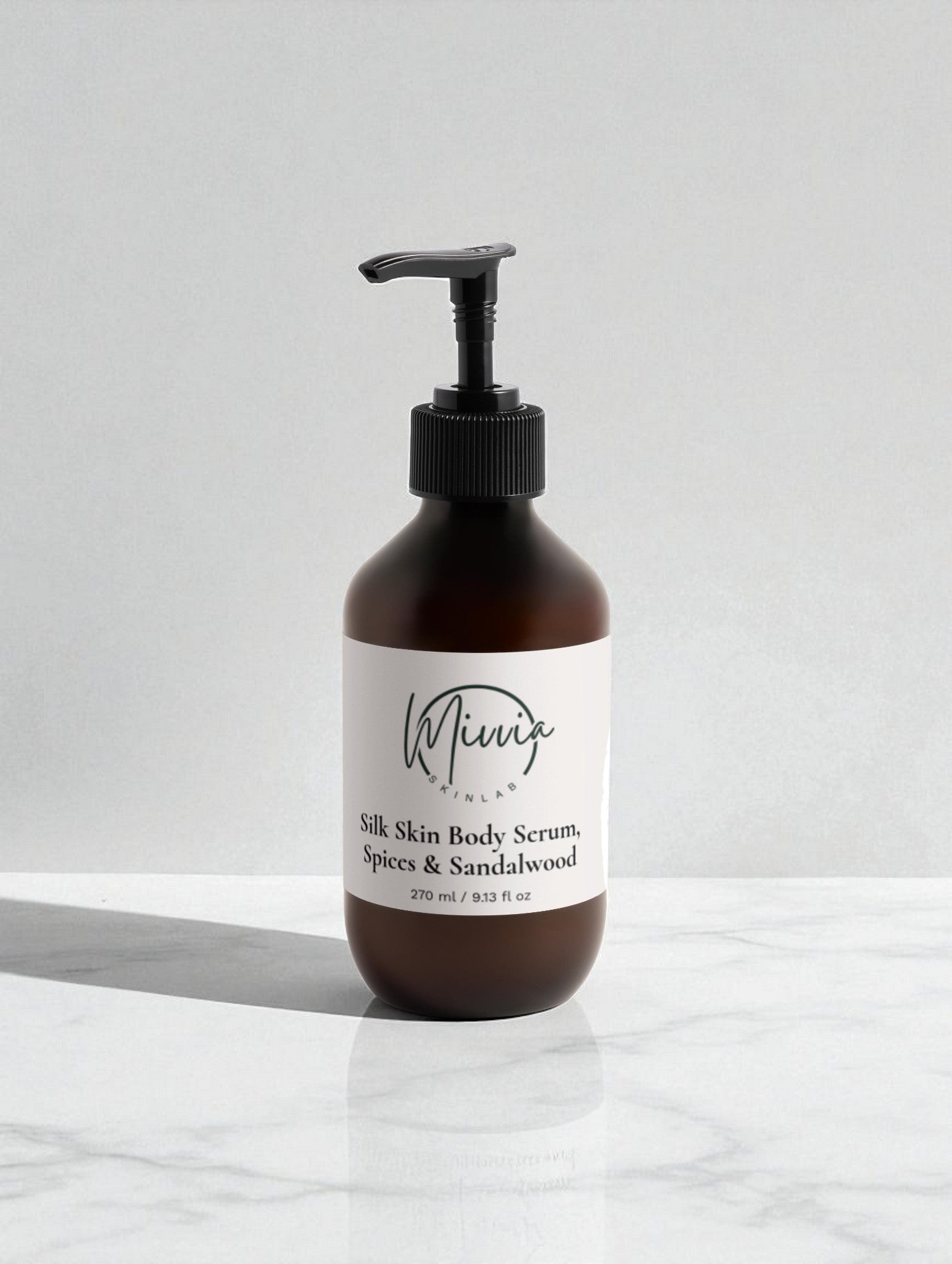 Silk Skin Body Serum, Spices & Sandalwood