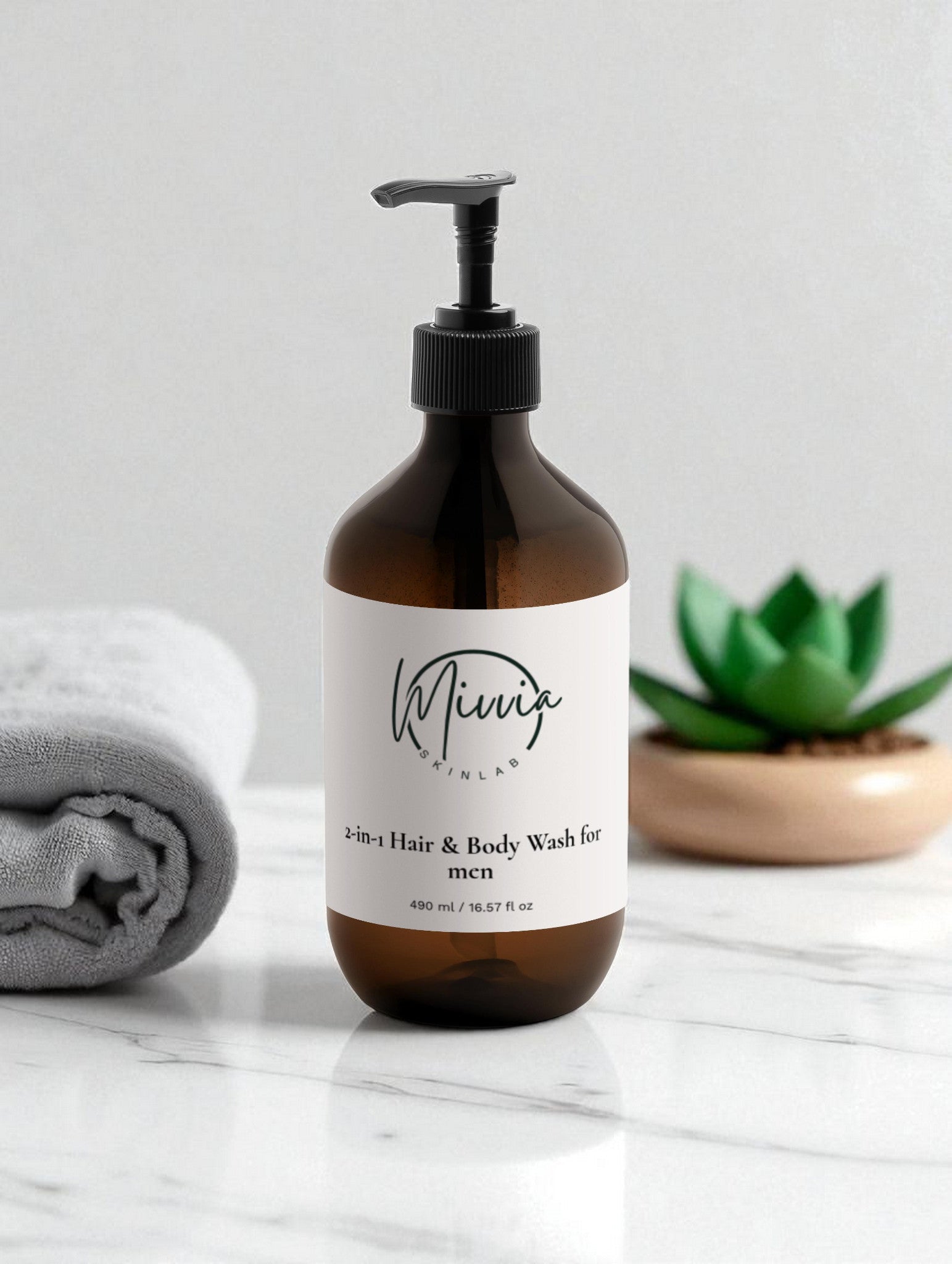 2-in-1 Hair & Body Wash for men